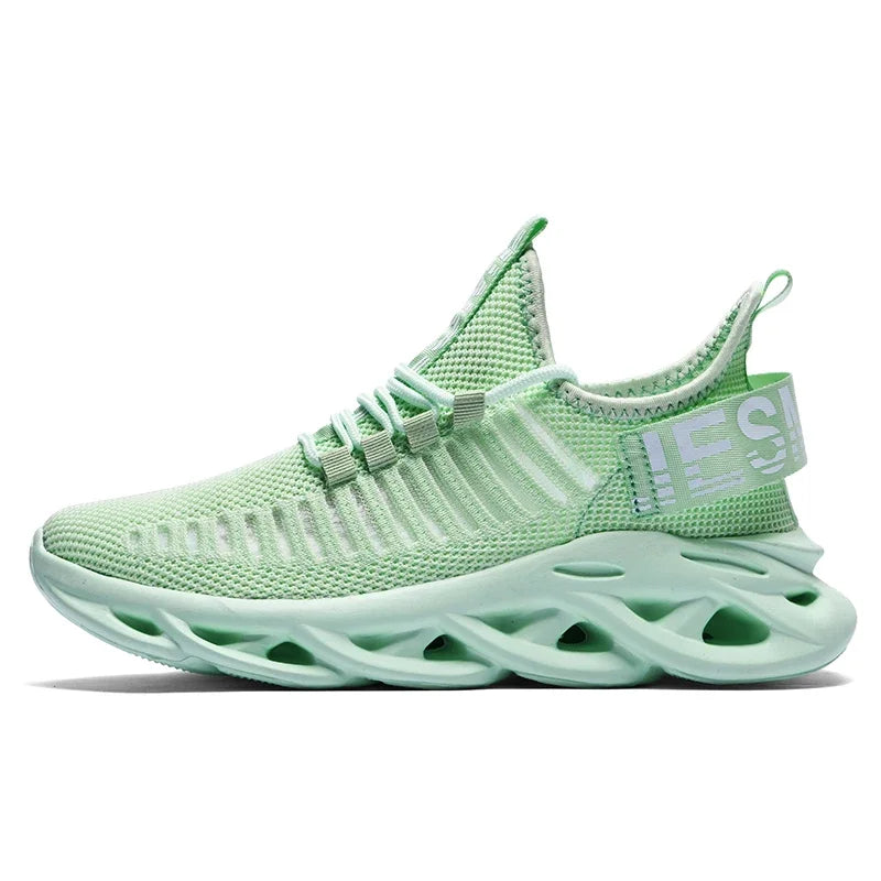 New Running Sneakers Newest Breathable Comfort For Women Low Top Large Size Men's Sports Increase Shoes Mesh Jogging Casual