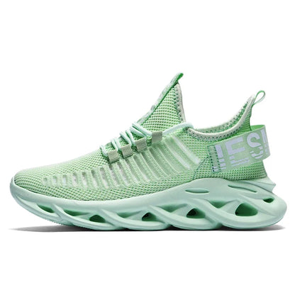New Running Sneakers Newest Breathable Comfort For Women Low Top Large Size Men's Sports Increase Shoes Mesh Jogging Casual