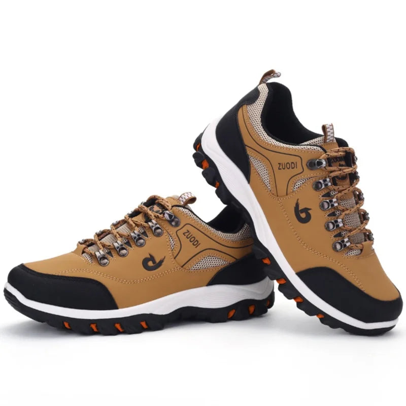 Men's casual sports shoes, outdoor hiking and mountaineering lightweight walking and running shoes, large size 36-49