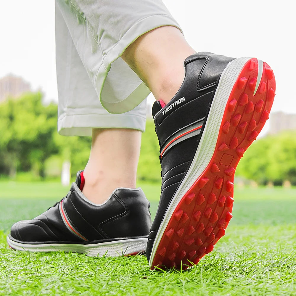 Waterproof Men's Golf Shoes Professional Lightweight Golfer Footwear Outdoor Golfing Sport Trainers Athletic Sneakers Brand