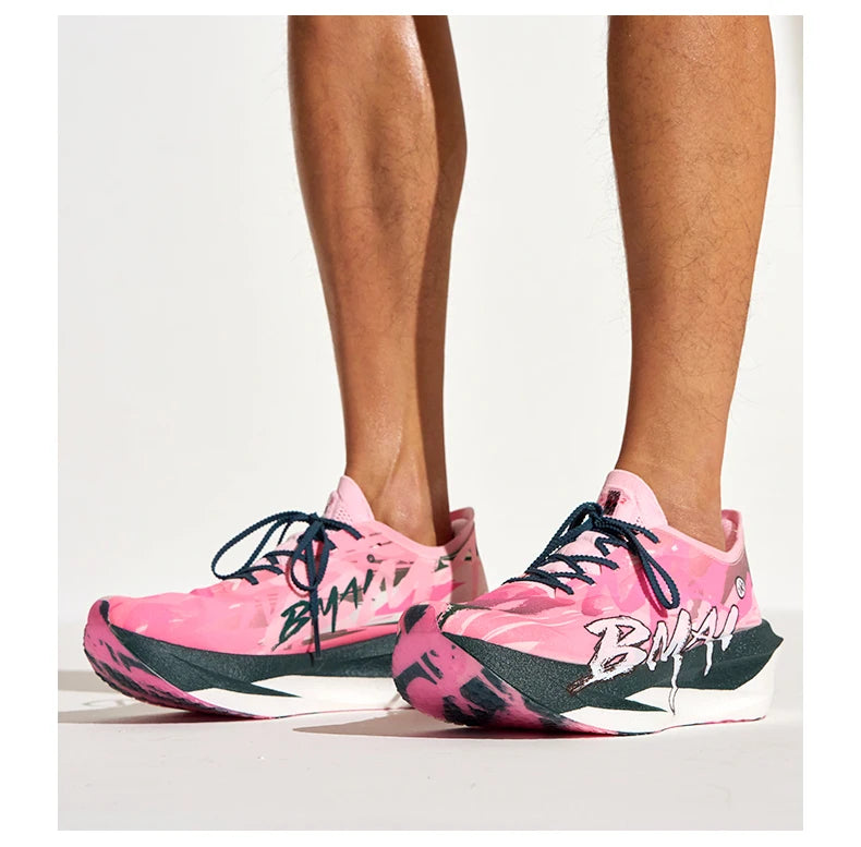 BMAI Breathable 20km Marathon Shoes for Man Cushion Carbon Plate Men's Casual Sneakers Men Luxury Trainers Sports Running Shoe