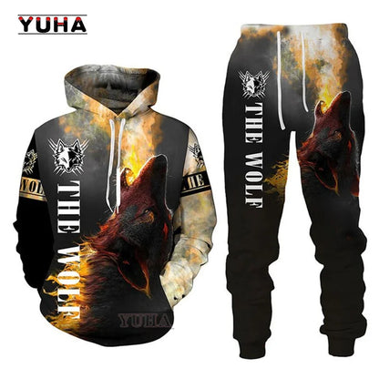 Fashion Autumn lion,wolf Hoodies White Tiger Skin 3D All Over Printed Mens Sweatshirt Unisex Zip Pullover Casual Jacket