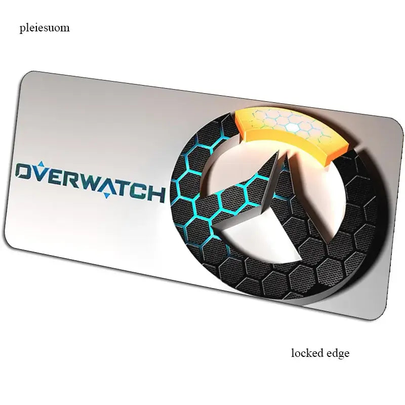Tapete de rato gaming Overwatch com impressão HD, 900x400x3mm, para PC e secretária, tapete gamer para computador portátil e desktop