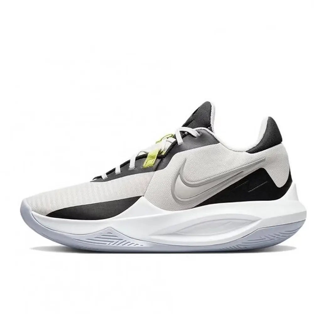 Nike Precision 6 Comfortable and Versatile Low-Top Basketball Shoes for Men in Black IO7605-040