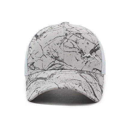 Chapeau d'été pour homme, visière de sport d'extérieur, casquette de baseball à dos en maille, casquette de pêche décontractée et respirante, casquette de camionneur