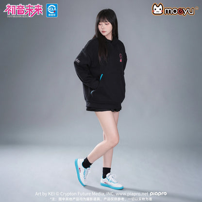 Buty Moeyu Hatsune Miku dla kobiet i mężczyzn – Vocaloid, cosplay, anime – męskie trampki, tenisówki, sznurowane, sportowe, do biegania, obuwie codzienne