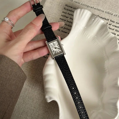 Hot Sale Women Watch Fashion Leather Strap Quartz Wristwatches Luxury Roman Dial Girl Ladies Gift Watch Relojes Para Mujer