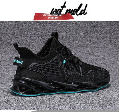 Men's Comfortable Running Shoes Breathable Sporty Casual Versatile Heightening Dad Shoes Autumn New Arrival Low Cut Sneakers