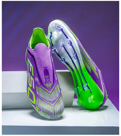 New Men's Soccer Shoes Grass Football Boots Ultralight Sport Comfortable Indoor Cleats Non Slip Fg Turf Futsal Adult Non-Slip