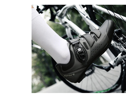 Men's Cleatless Cycling Shoes Flat Pedal MTB Shoes Non-Slip Rubber Speed Road Bike Shoes Women Racing Mountain Bicycle Sneakers