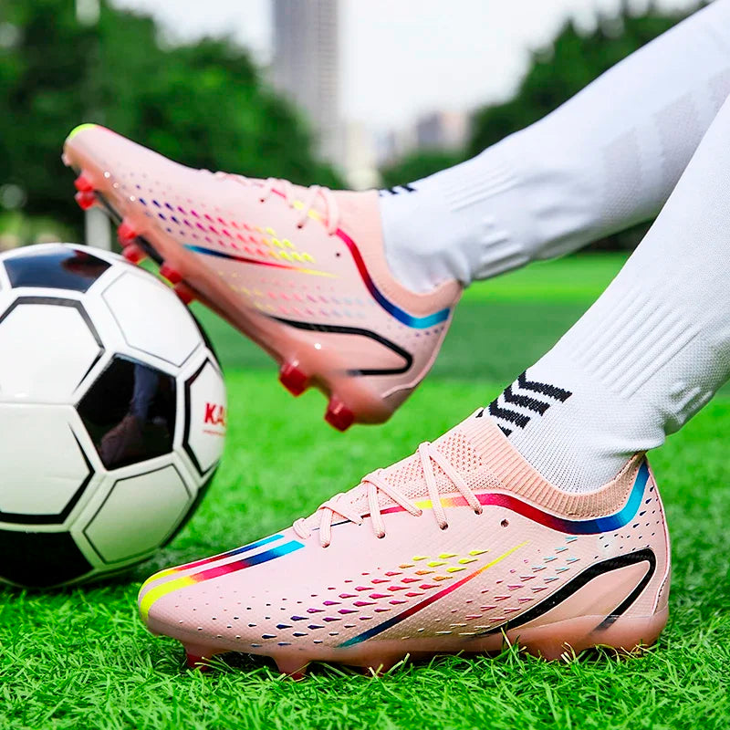 New Men Ultralight Soccer Shoes TF/FG Professional Football Boots Unisex Non-Slip High-quality Wholesale Drop Shipping Training