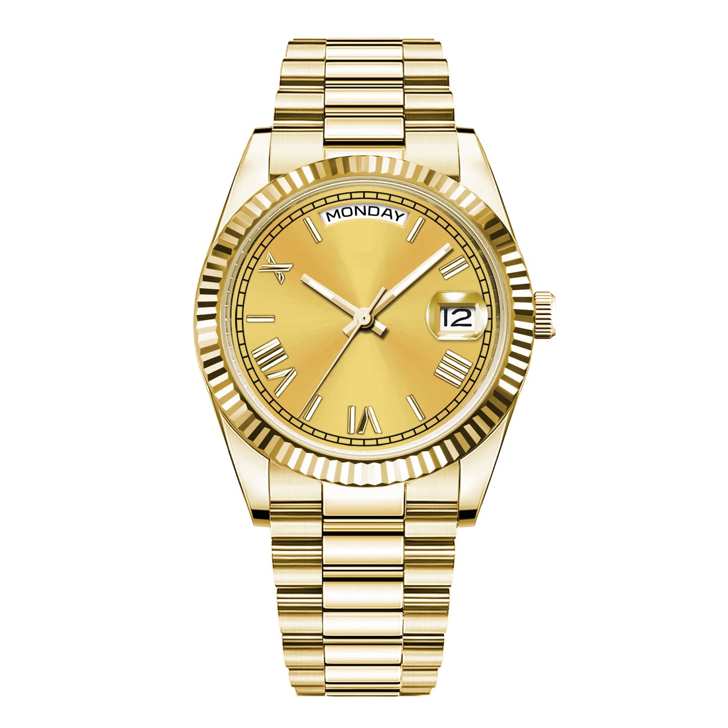 39mm Men Corgeut Logo/Name NH36 Automatic Mechanical Relogio Masculino Sapphire Glass Luminous Waterproof Wristwatch