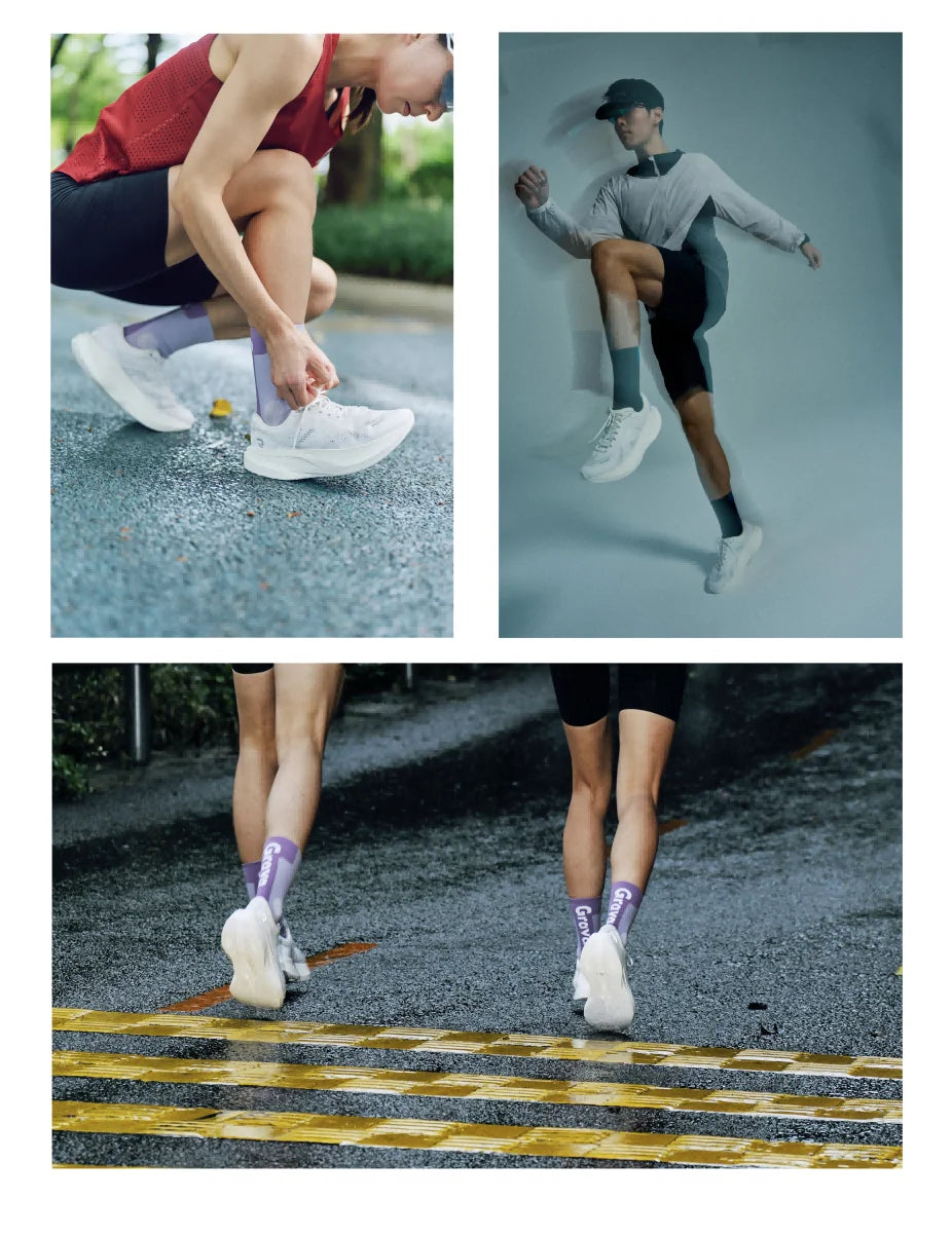 DYNAFISH XIaonian Danian Platform TPEE Professional Marathon Running Shoes Men Women Racing Training Sneakers