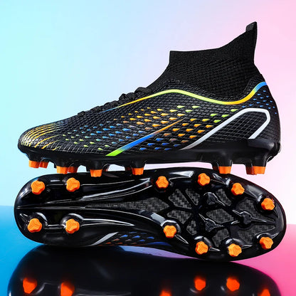New Men Soccer Shoes Hot Sale High-quality Futsal Football Boots Unisex Cleats Ultralight Women Professional TF/FG Sneakers