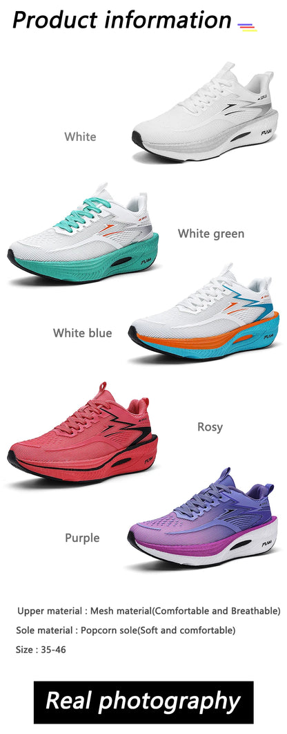 Fashionable Men’s and Women’s Running Shoes, Comfortable and Breathable Casual Sports Shoes, Youth Outdoor Sports Shoes Walking