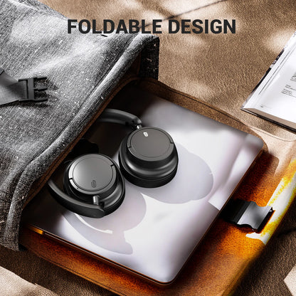 OneOdio Bluetooth 5.3 Wireless Headphones Over Ear Bass Mode Headset with Mic, 90H Playtime Foldable Bluetooth Headphones