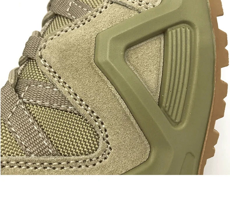 Lynjacye – zielone buty bojowe o średniej wysokości dla mężczyzn i kobiet, rozmiary 39–46, buty outdoorowe, treningowe, turystyczne, pustynne, do wspinaczki, Bota Masculina