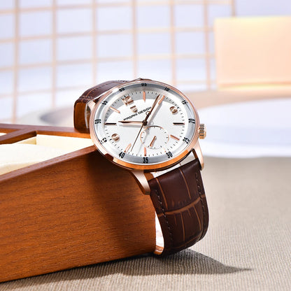 V2 PAGANI DESIGN PD-1790 New 42MM Men's Fashion Leisure Mechanical Watch 10Bar Waterproof Sapphire Glass Men's Automatic Watch
