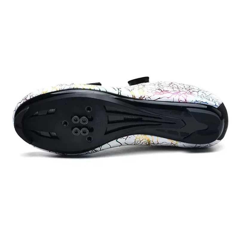 New Cycling Shoes Men Self-Locking Road Cycling Shoes Outdoor Mountain Cycling Sports Shoes Women Indoor Spinning Cycling Shoes