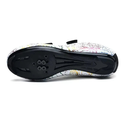 New Cycling Shoes Men Self-Locking Road Cycling Shoes Outdoor Mountain Cycling Sports Shoes Women Indoor Spinning Cycling Shoes