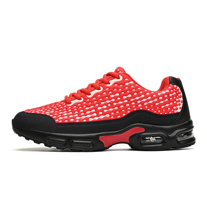 Men Sports Shoes Lightweight Rebound Soft Sole Fashionable Mesh Breathable Youth Outdoor Running Fitness Training Shoes for Men