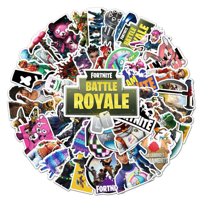 Anime Pencil Bag Kawaii Fortnite Pencil Case Large Capacity Waterproof Handheld Cosplay Pencil Pouch Office Stationary Gift Toy