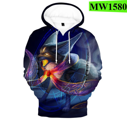 Hip Hop Popular Novelty Comfortable Fox 3D print Hoodies Sweatshirts Men/Women Sweatshirt Adult/Child Casual Pullovers