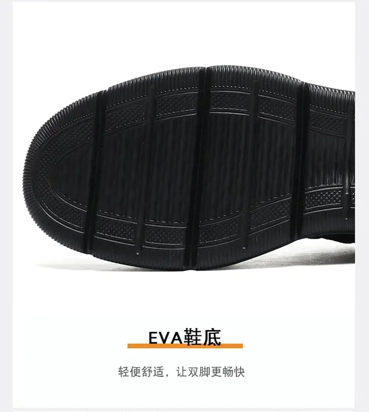 Casual Sneaker Shoes Breathable Men's Walking Mesh Soft Sole Outdoor Anti Slip Travel Comfortable Running Shoes Tenis Masculino