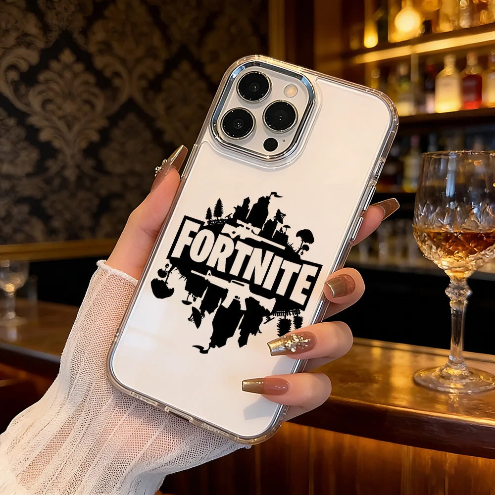 Capa de telemóvel Hot Game Shooting Fortnites para Samsung Galaxy A57 A56 A36 A26 A55 A35 A16 A54 A34 A25 A24 A15 A14 A73 A53 A33 4G 5G