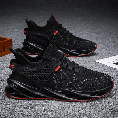 Men's Comfortable Running Shoes Breathable Sporty Casual Versatile Heightening Dad Shoes Autumn New Arrival Low Cut Sneakers