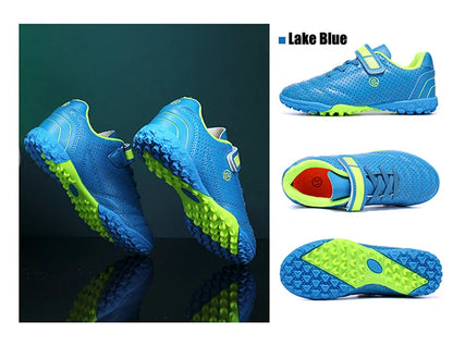 Buty piłkarskie dla chłopców, niskie, letnie, oddychające, sportowe, treningowe, na świeżym powietrzu, młodzieżowe, do gry na sztucznej murawie