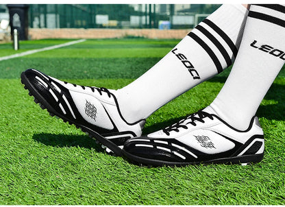 Soccer Shoes Men Turf Football Boots Fashion Firm Ground Studs Anti Slip Boy Sneakers Original Outdoor Field Training Trainers