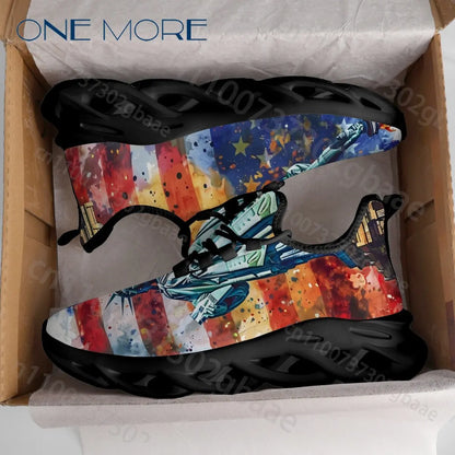 American 250 Independence Day Boys Girls Casual Shoes Personalized Exclusive American Flag Cool Kids Sport Shoes Design in Stock