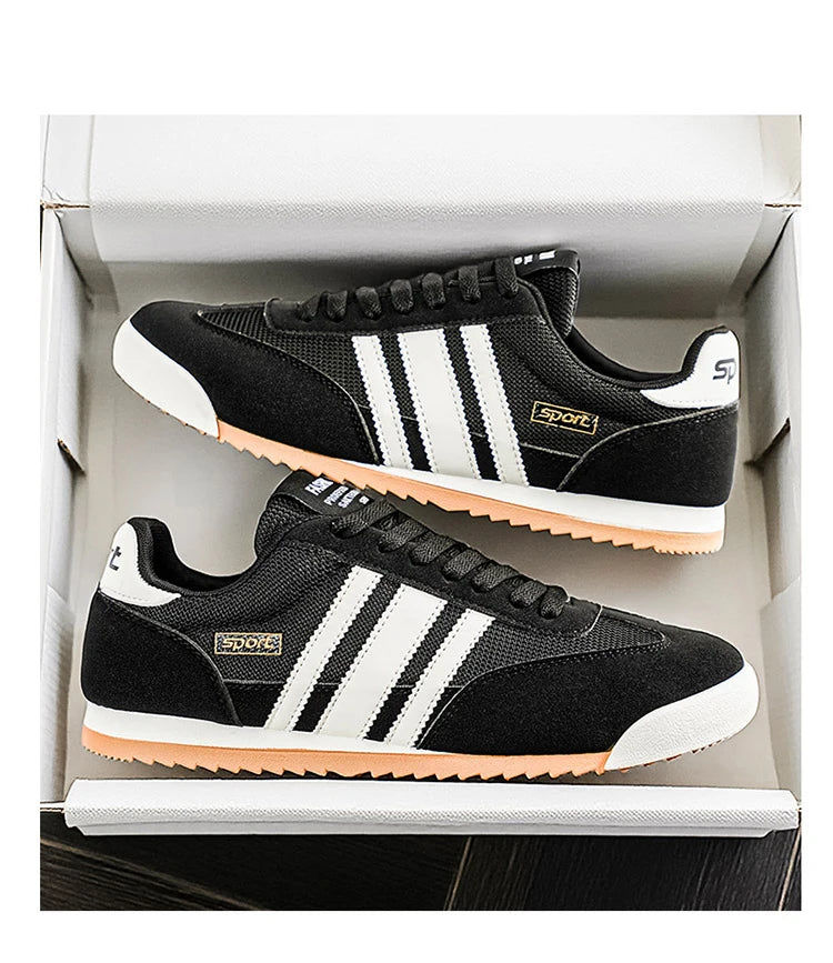 Men's Lightweight Forrest Gump Shoes, Mesh Breathable Sports Shoes, Non-Slip and Wear-Resistant Casual Shoes, Rubber Non-Slip Outsole, Stable and Non-Slip When Walking, Comfortable for Long Wear