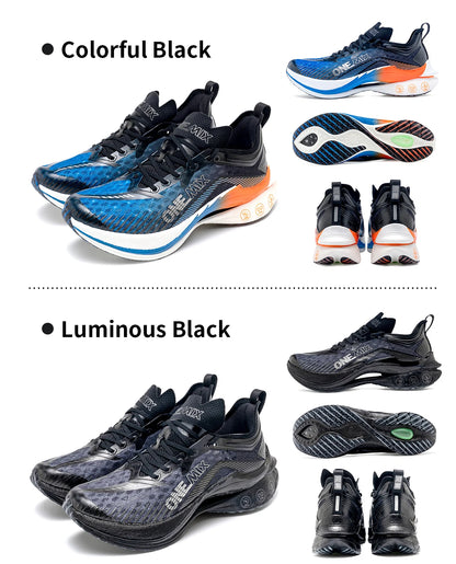ONEMIX Carbon Plate Marathon Running Racing Shoes Professional Stable Support Shock-relief Ultra-light Rebound Sneakers