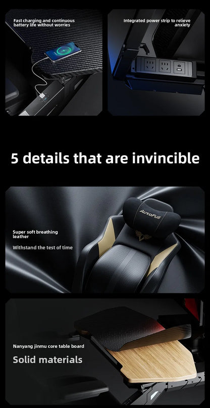 Gaming Office Ergonomic Chair E-sports Pod E-sports Warehouse Cockpit Space Cabin Desk Computer Armchair Ergonomic Chairs