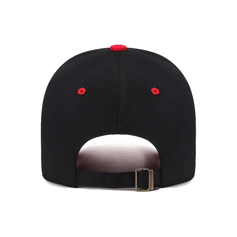 Mode Unisex 3D-broderad bomullsmössa med justerbar snapback-rem, basebollkeps, fotbollskeps, truckerkeps, pappakeps och golfkeps