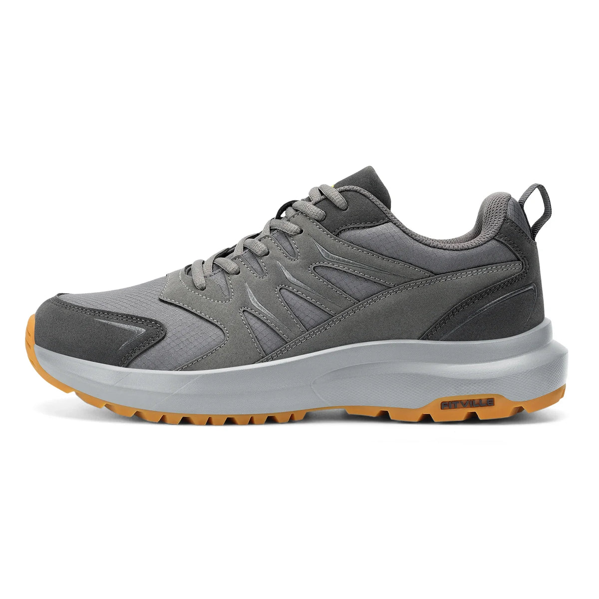 FitVille extra breda sneakers för män, vandrings- och promenadskor, bred tåbox, lätt löparsko för platta fötter med fotvalvsstöd