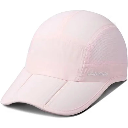 GADIEMKENSD Snabbtorkande, hopfällbara och bärbara basebollkepsar för män, sommar, havsvågbroderi, unisex, sport, solhattar, snapback-keps