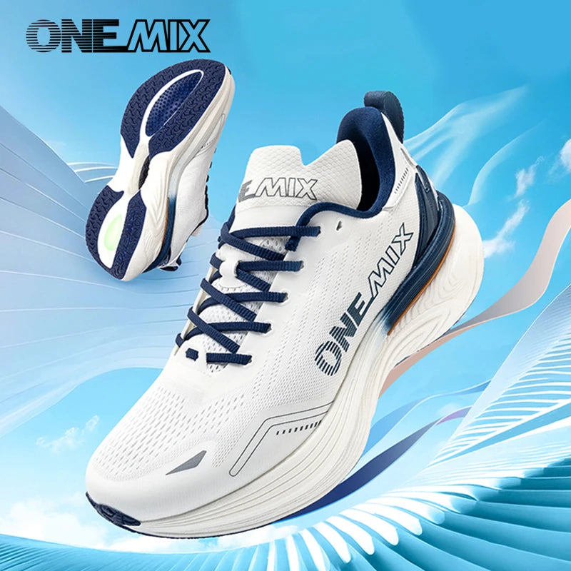 ONEMIX 2026 Jogging Running Shoes Unisex Lightweight Sneakers Road Wear-Resistant Fashion Sports Fitness Shoes