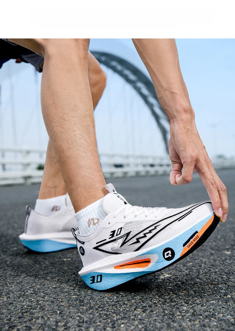 Men Sneakers Mesh Comfort Tennis Shoes 2025 Men's Running Carbon Board 3.0 Cushion Sports Training Jogging Speciality Jog Shoes