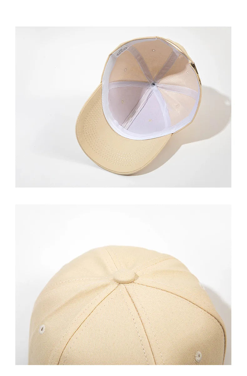 Färger Sommar Höst Mode Enfärgat Män Kvinnor Basebollkeps Adhesion Hat HipHop Justerbar Cool solhatt Casquette Gorras Present