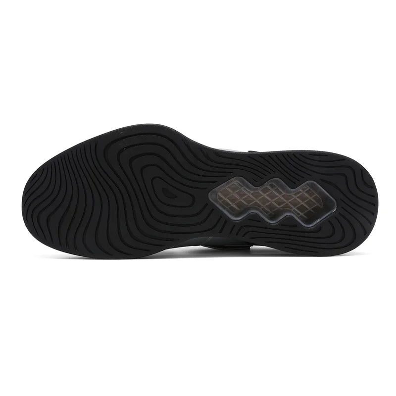 Weightlifting shoes, professional men and women powerlifting squat training shoes, hard sole gym shoes with stable heel, non-slip design