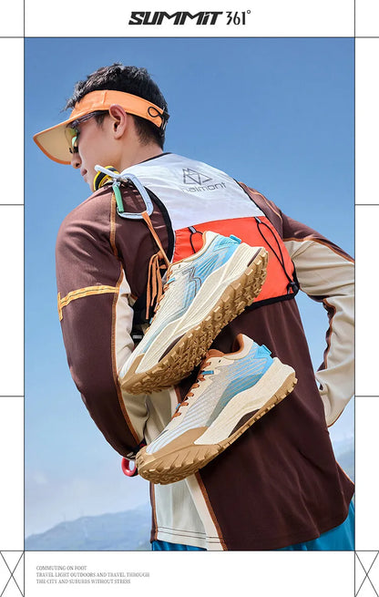 361 Degrees WUXIA 2.0 Lightweight Soft Airy Rebound Cushioning Non-Slip Outdoor Hiking Versatile Sneaker Male 672542201