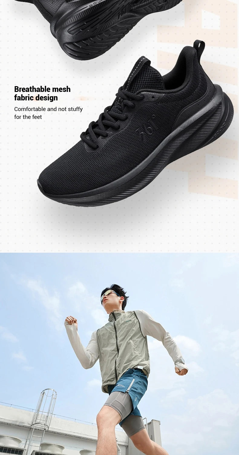 361 Degrees Fengye 5.0 Running Shoes Lightweight Wear Resistant Shock Absorb Breathable Soft Soled Male Sneakers 672542210F