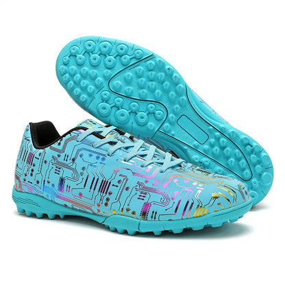Men's Football Shoe Association Quick Five Up Football Nail Anti slip Professional Ultra Light Training Football Boot Turf