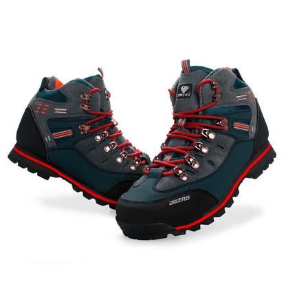 Men Climbing Shoes Outdoor Fashion Anti Slip Wear-resistant Hiking Boots Comfortable Waterproof Snow Walking Travel Sports Shoes