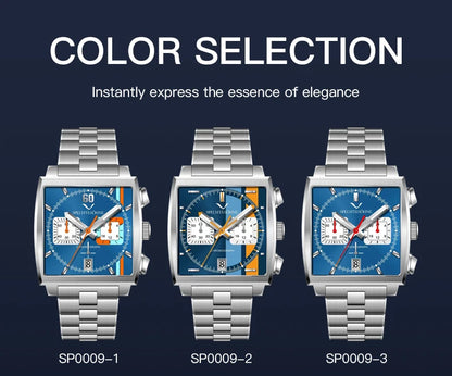 Men's Watches 2025 New Hot Luxury Quartz Wrist Watch Japan VK64 Chronograph Trendy Sport Waterproof