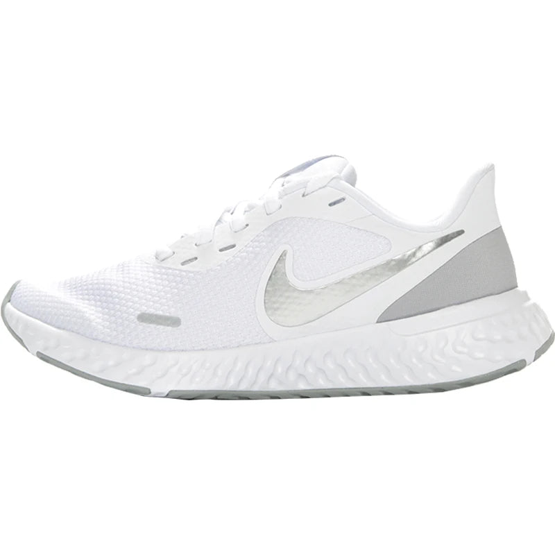 Nike Official Genuine REVOLUTION 5 Women's Lightweight Anti-Slip Running Shoes BQ3207-100