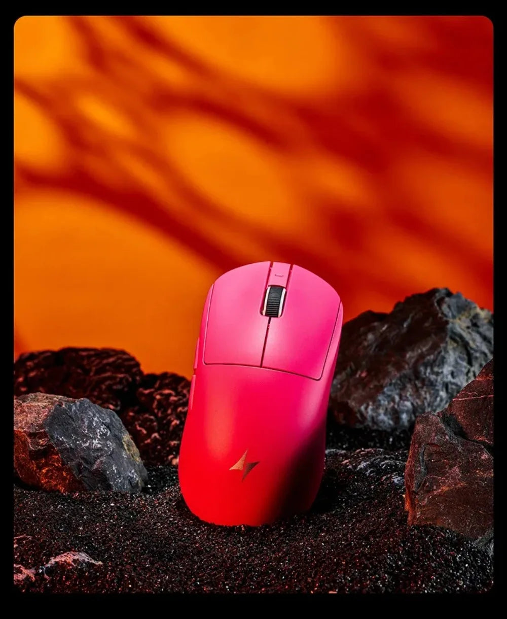 Bezprzewodowa mysz gamingowa Bluetooth ATK Dragonfly A9, ergonomiczna konstrukcja, szybka reakcja, PAW3950 Ultra, 800mAh, lekka, 8KHz, e-sportowa